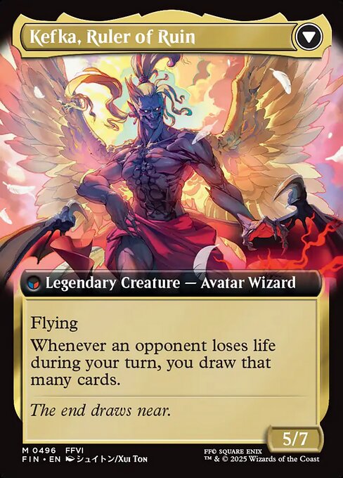 Kefka, Ruler of Ruin (verso)