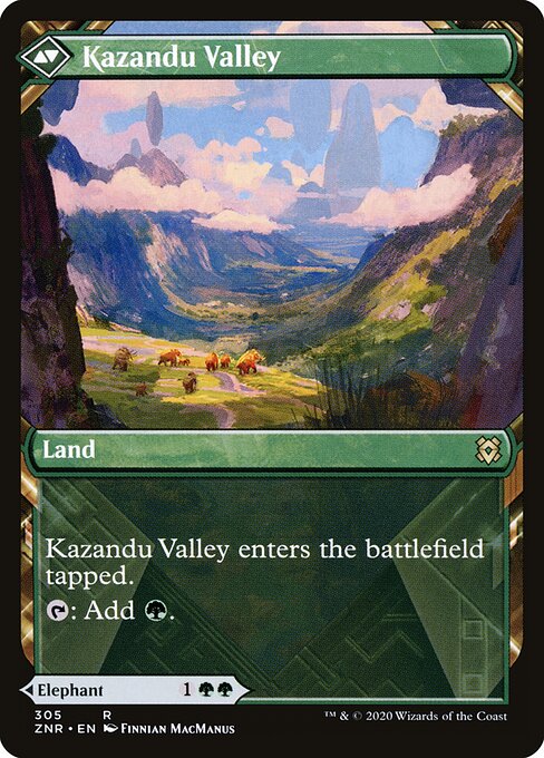 Kazandu Valley (verso)