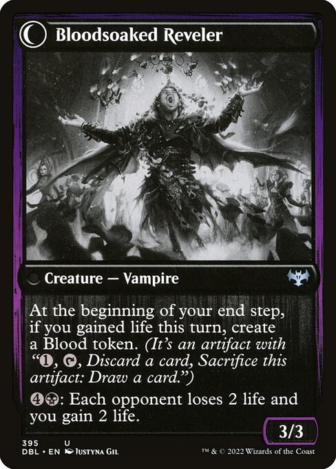 Bloodsoaked Reveler (verso)