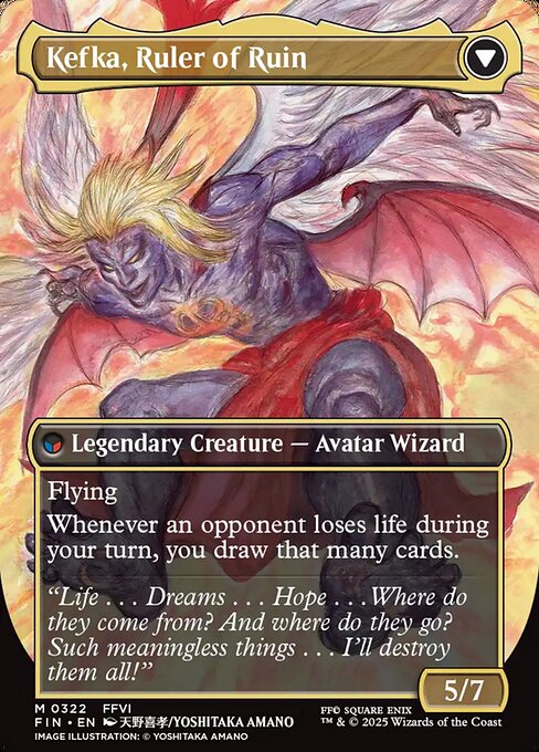Kefka, Ruler of Ruin (verso)