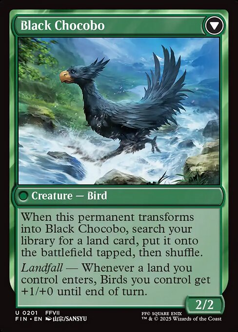 Black Chocobo (verso)