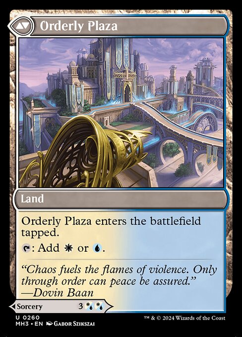 Orderly Plaza (verso)