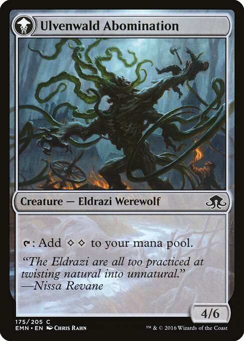 Ulvenwald Abomination (verso)