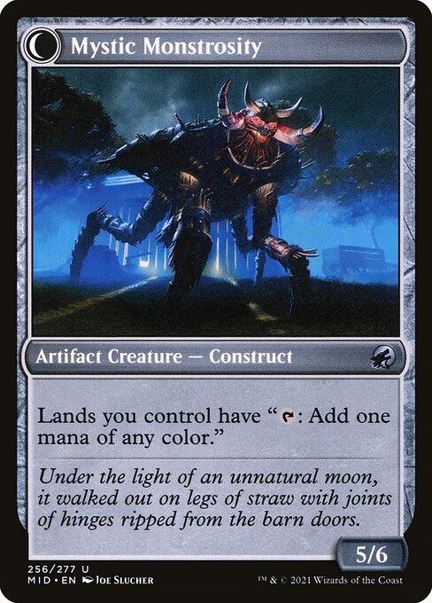 Mystic Monstrosity (verso)