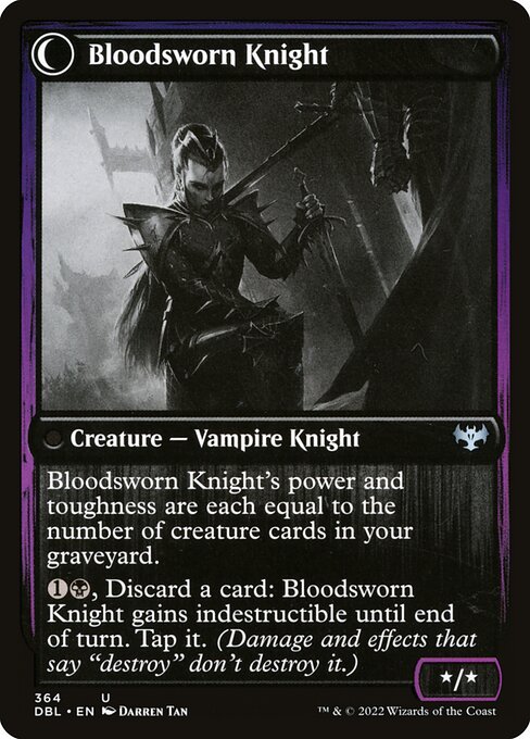 Bloodsworn Knight (verso)