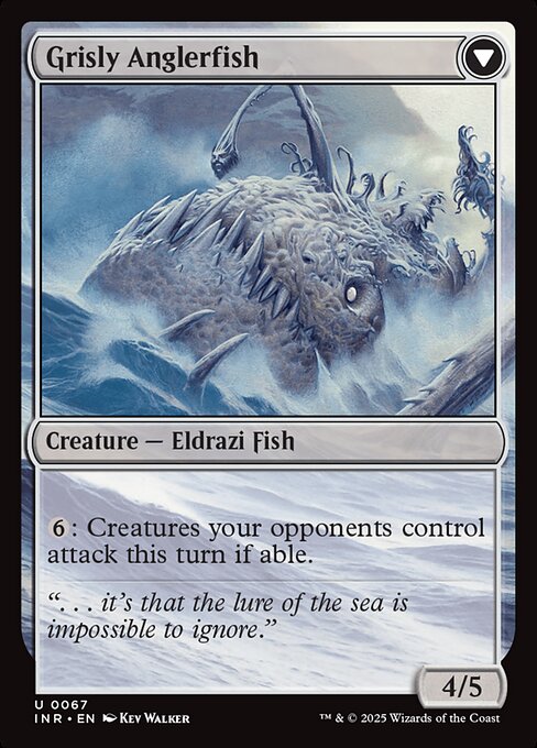 Grisly Anglerfish (verso)