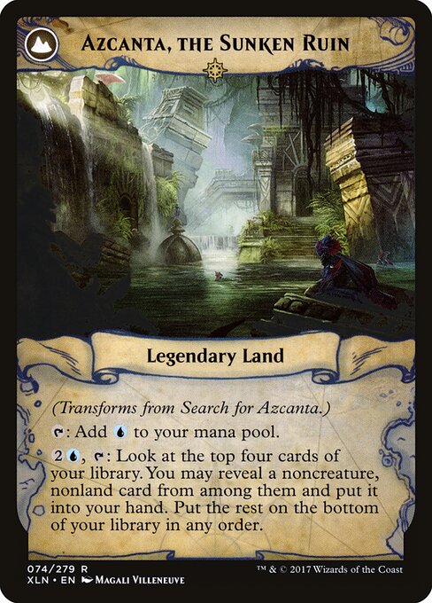 Azcanta, the Sunken Ruin (verso)