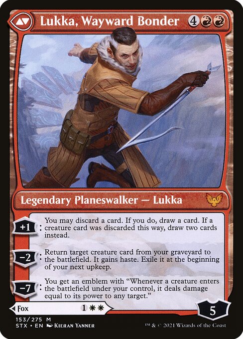Lukka, Wayward Bonder (verso)