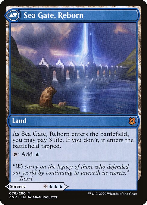 Sea Gate, Reborn (verso)