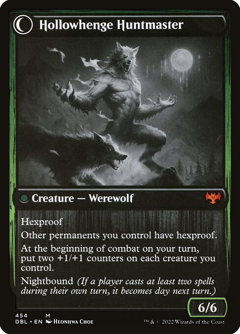 Hollowhenge Huntmaster (verso)