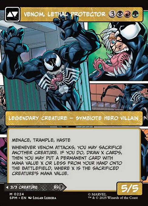 Venom, Lethal Protector (verso)