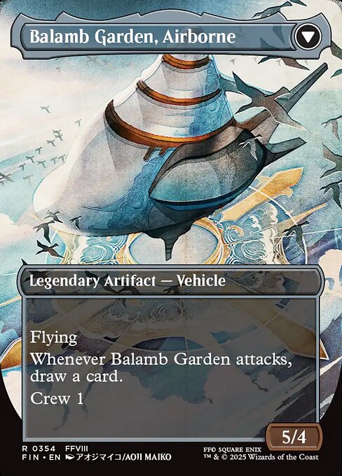 Balamb Garden, Airborne (verso)