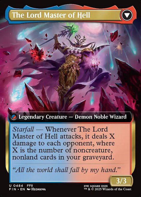The Lord Master of Hell (verso)