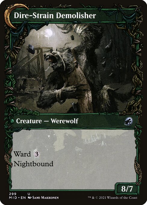 Dire-Strain Demolisher (verso)
