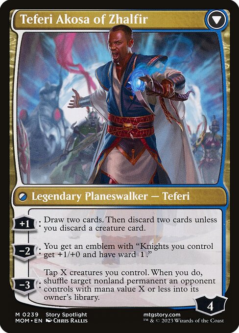 Teferi Akosa of Zhalfir (verso)