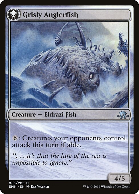 Grisly Anglerfish (verso)