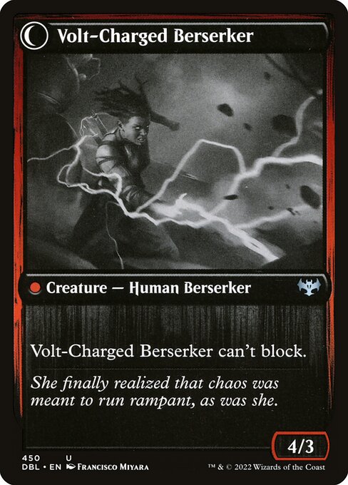 Volt-Charged Berserker (verso)