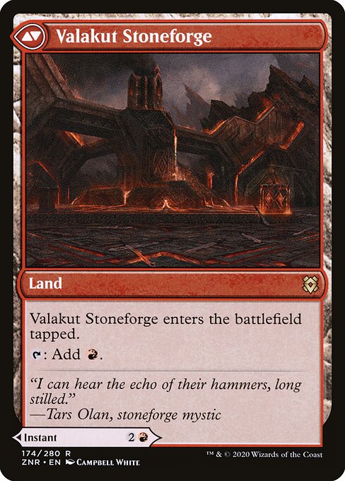 Valakut Stoneforge (verso)