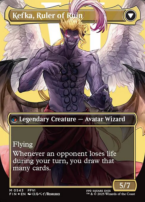 Kefka, Ruler of Ruin (verso)