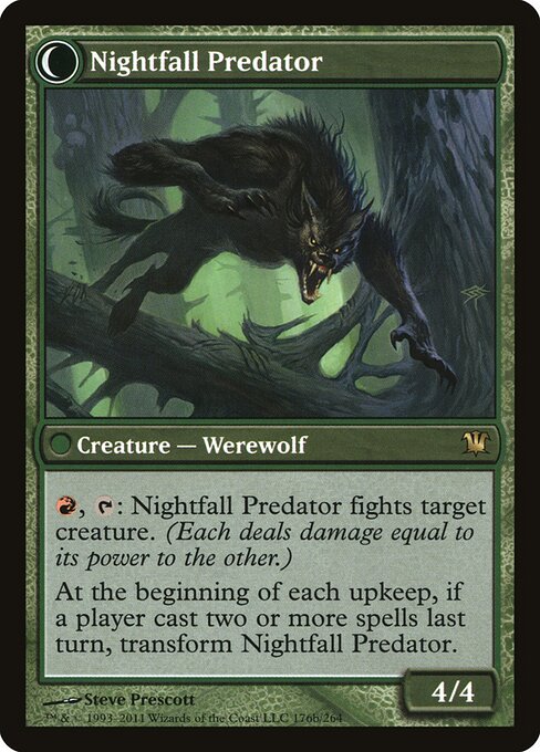Nightfall Predator (verso)