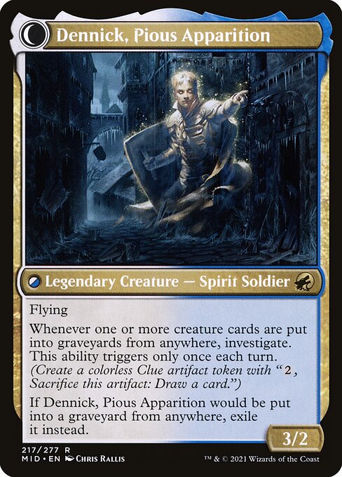 Dennick, Pious Apparition (verso)