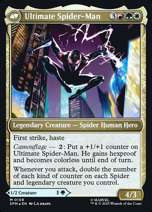 Ultimate Spider-Man (verso)
