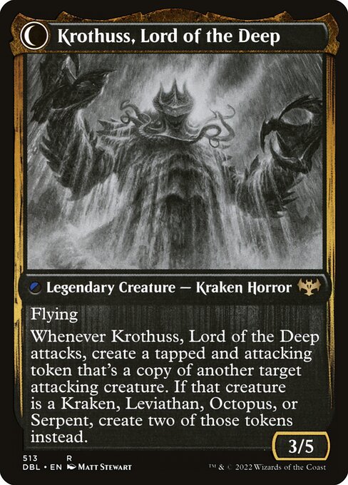 Krothuss, Lord of the Deep (verso)