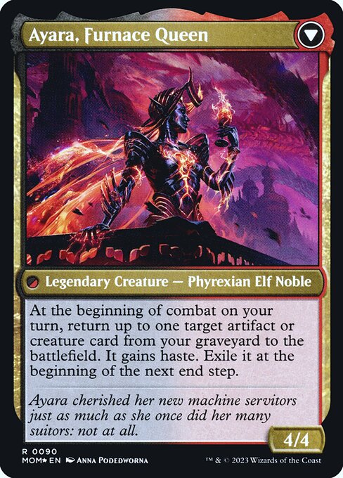 Ayara, Furnace Queen (verso)