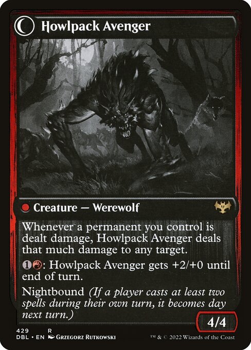 Howlpack Avenger (verso)