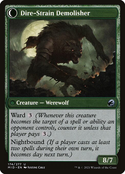 Dire-Strain Demolisher (verso)