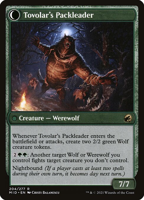 Tovolar's Packleader (verso)