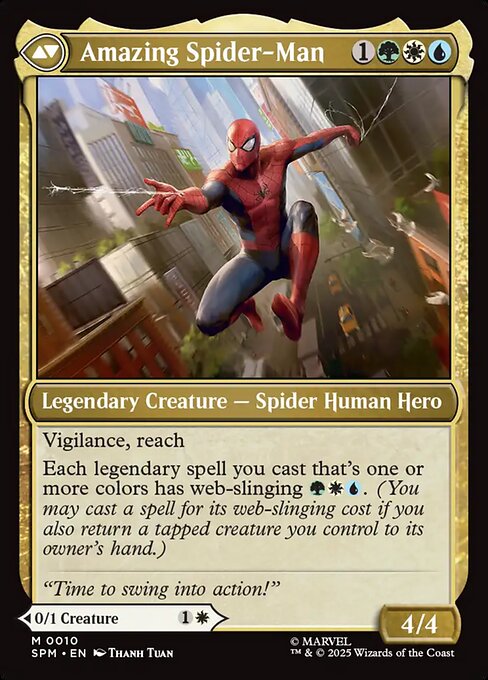 Amazing Spider-Man (verso)