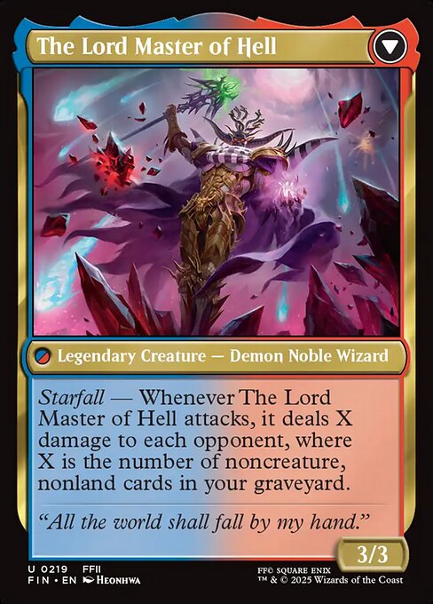 The Lord Master of Hell (verso)
