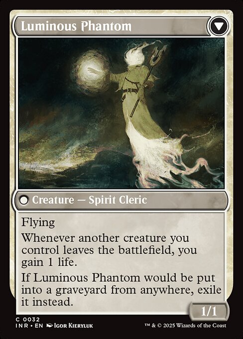 Luminous Phantom (verso)