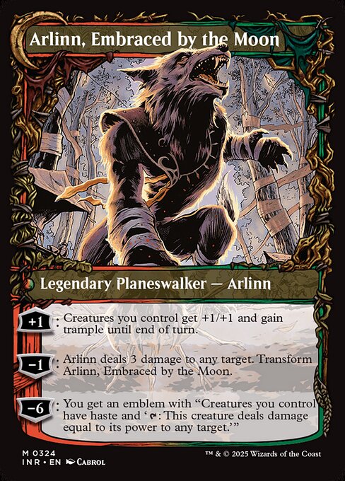 Arlinn, Embraced by the Moon (verso)
