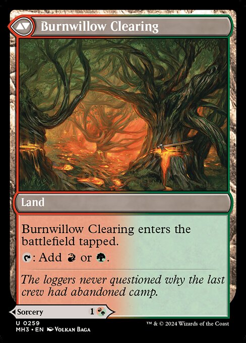 Burnwillow Clearing (verso)