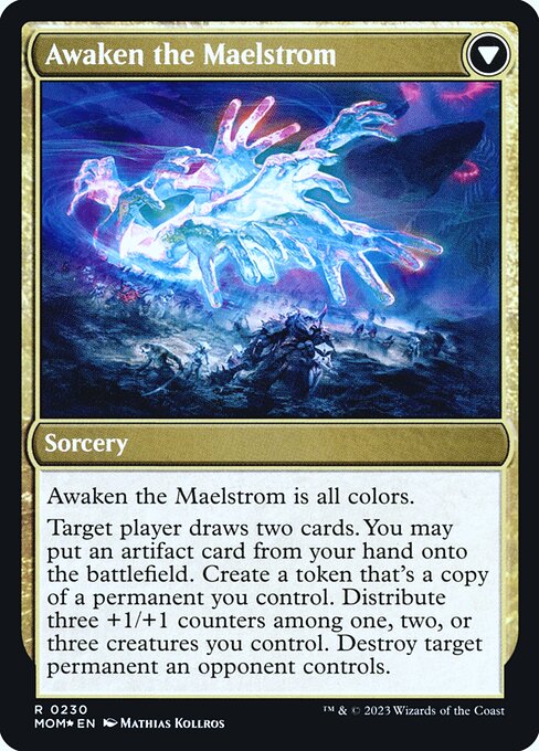 Awaken the Maelstrom (verso)
