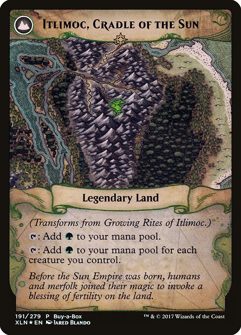 Itlimoc, Cradle of the Sun (verso)