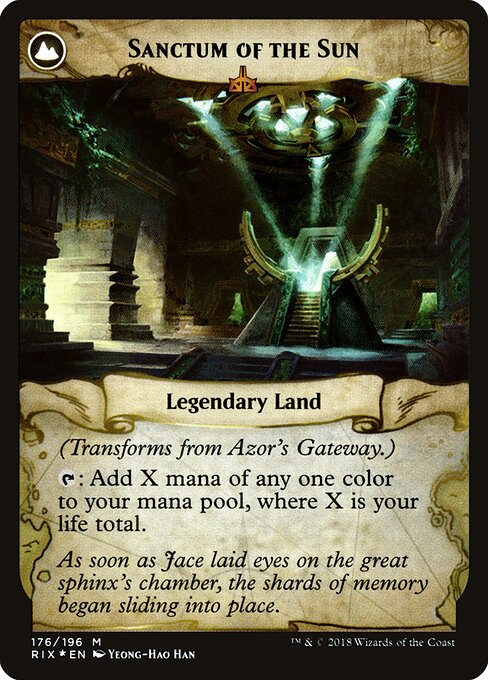 Sanctum of the Sun (verso)
