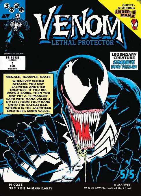 Venom, Lethal Protector (verso)