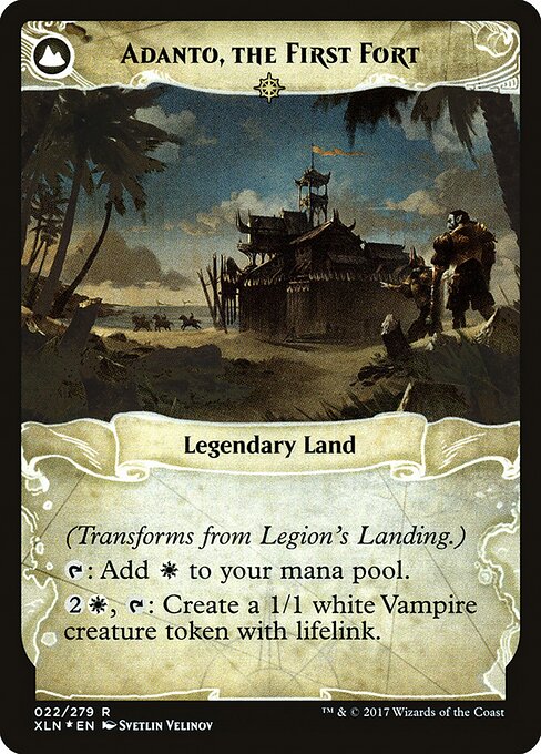Adanto, the First Fort (verso)