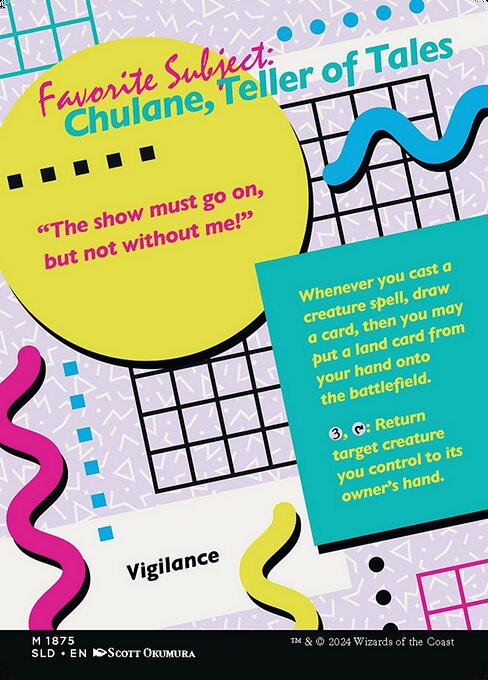 Chulane, Teller of Tales (verso)