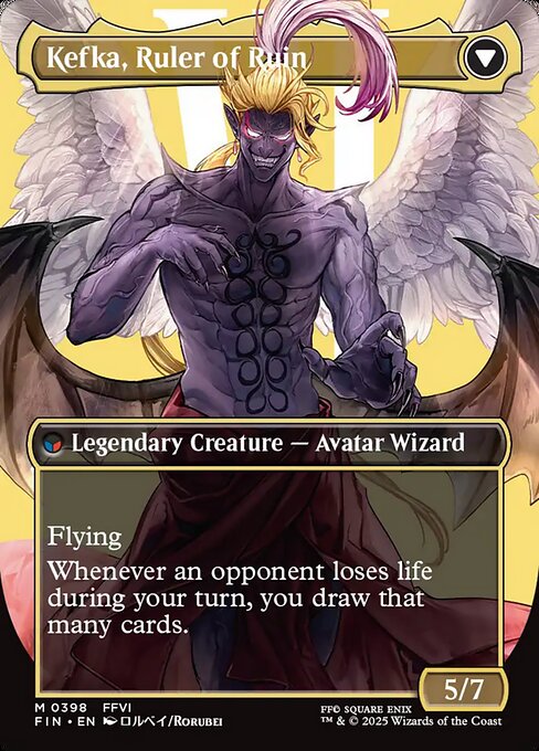 Kefka, Ruler of Ruin (verso)