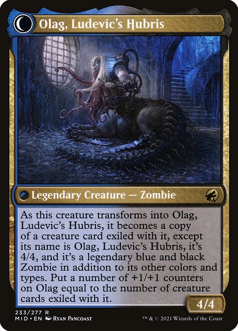 Olag, Ludevic's Hubris (verso)