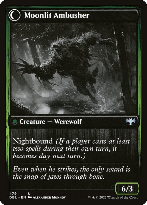 Moonlit Ambusher (verso)