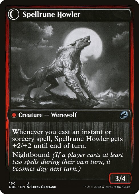 Spellrune Howler (verso)