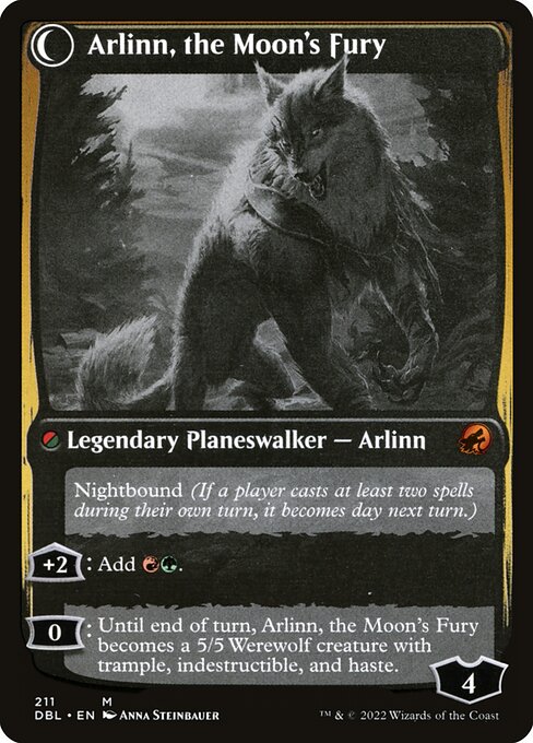 Arlinn, the Moon's Fury (verso)