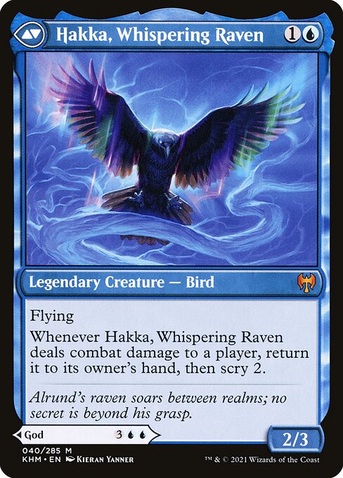 Hakka, Whispering Raven (verso)
