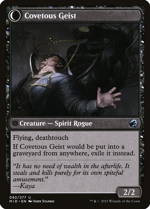 Covetous Geist (verso)