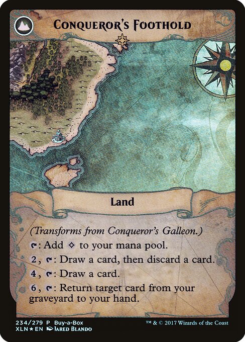 Conqueror's Foothold (verso)